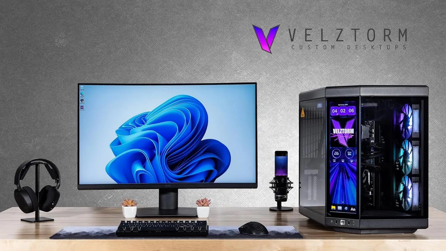 Velztorm LCD Black Praetix – и – обзор и цена Rtx 5080 16Gb