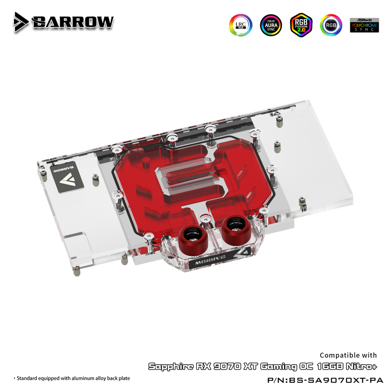 Водяной блок графического проц – обзор и цена Rx 9070 16Gb