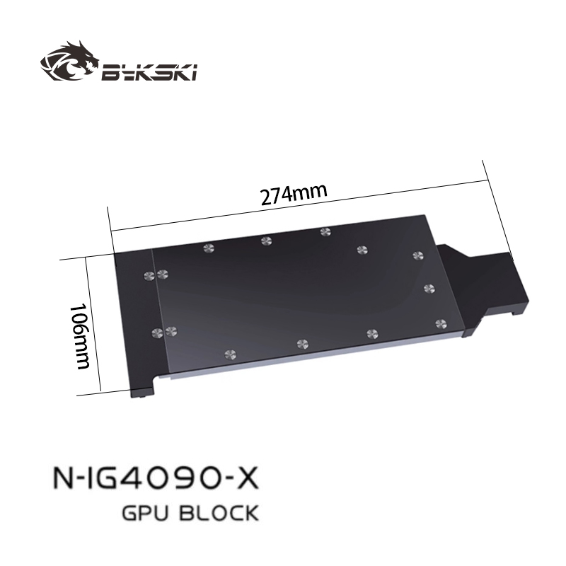 Водоблок Bykski для видеокарты – обзор и цена Rtx 4090 Water Block